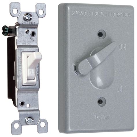 outdoor electrical switch box|weatherproof toggle switch box.